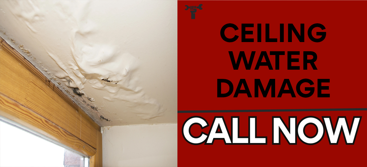 celing water damage